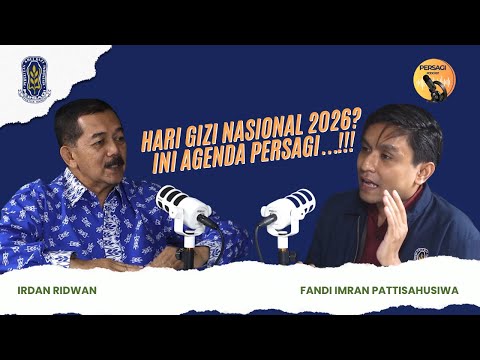 Hari Gizi Nasional 2026?? Ini Agenda PERSAGI Kabupaten Sidoarjo!!! | PERSAGI Kabupaten Sidoarjo PODCAST Eps. 16